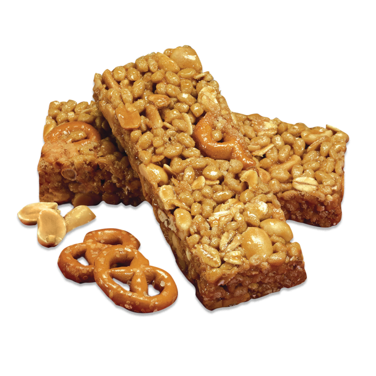 Crispy Protein Bars – Peanut Pretzel