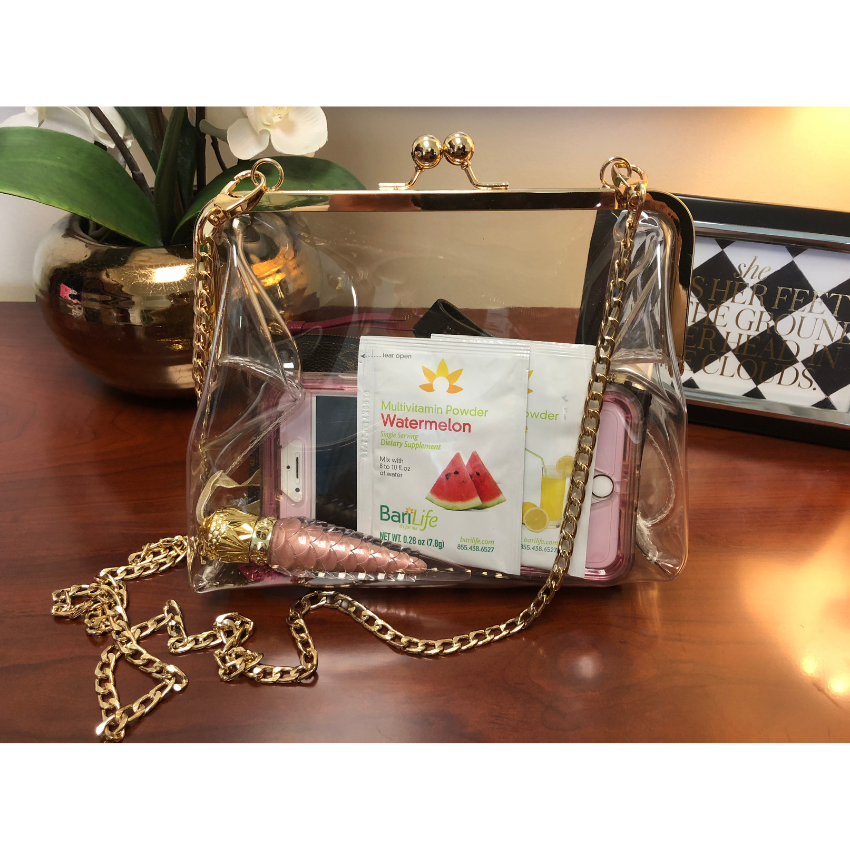 Multivitamin Powder Packets Fit In Any Purse!