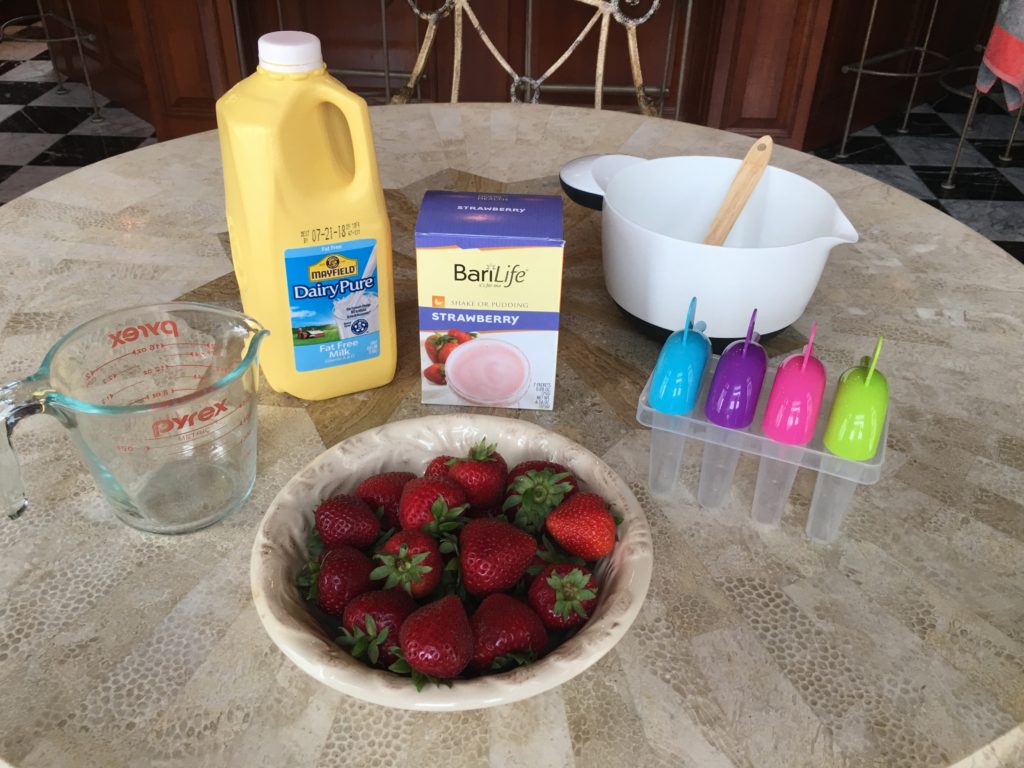 Bari Life’s Summer Strawberry Protein Popsicles Bari Life