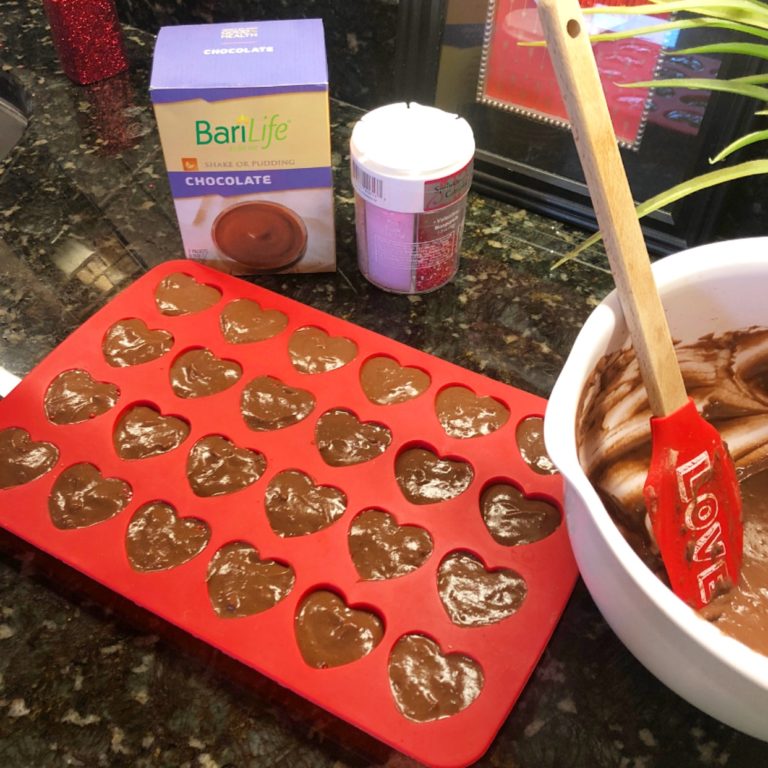 Bari Life’s Chocolate Heart Protein Bites