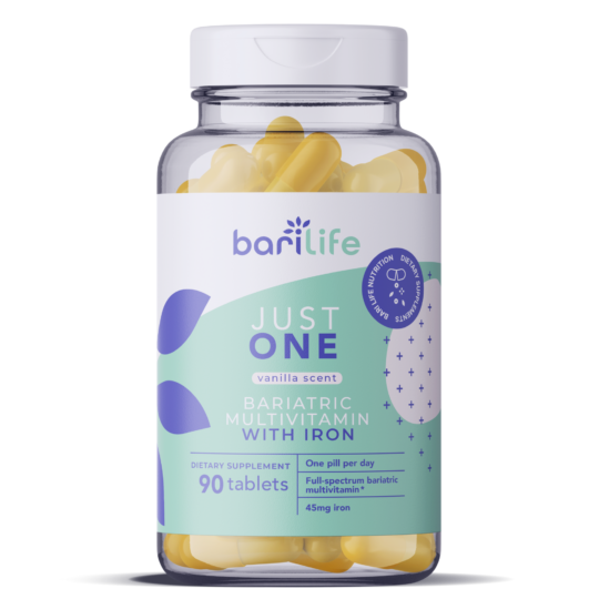 Just One 90ct Bariatric Multivitamin with Iron