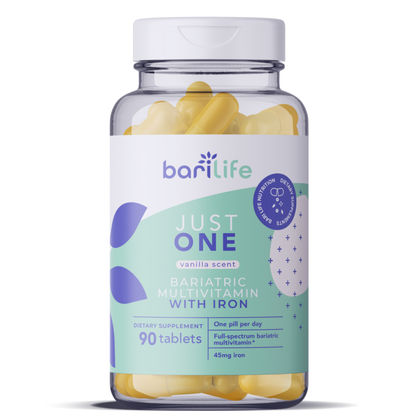 Just One 90ct Bariatric Multivitamin with Iron