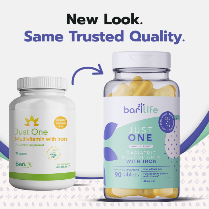 New Look vs Old Look Just One 90 Count Tablets