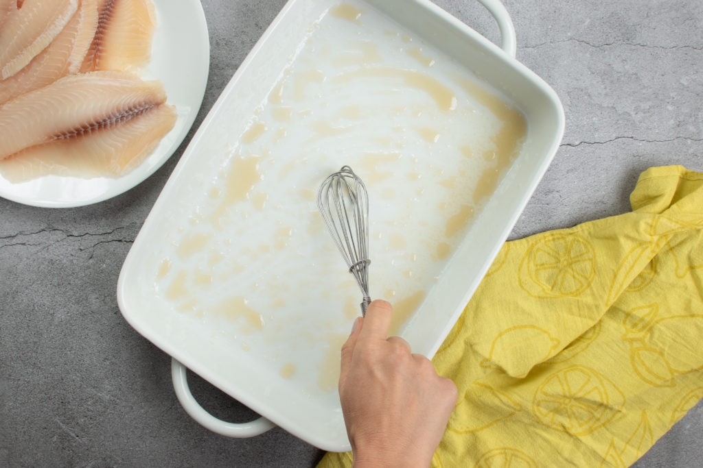 Baked Fish with Almond Chutney 1