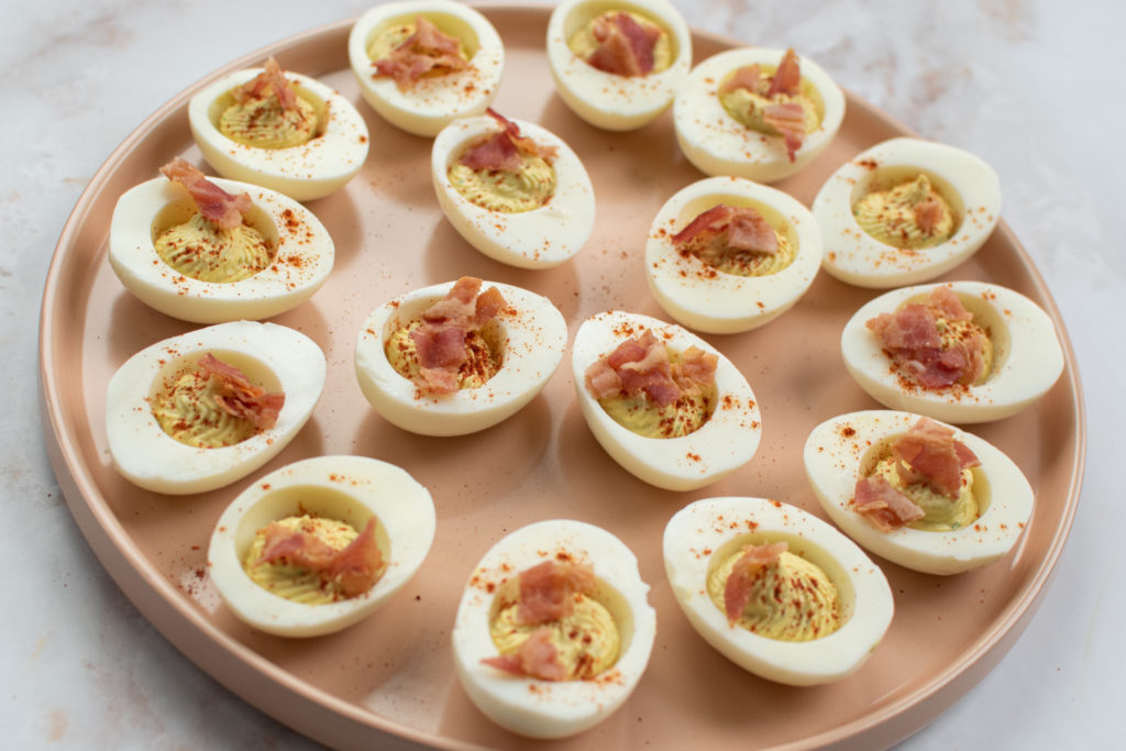 High Protein Deviled Egg and Bacon 3
