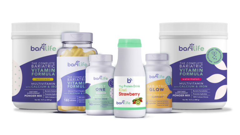 Bariatric Vitamins & Protein Help Achieve Weight Loss Success