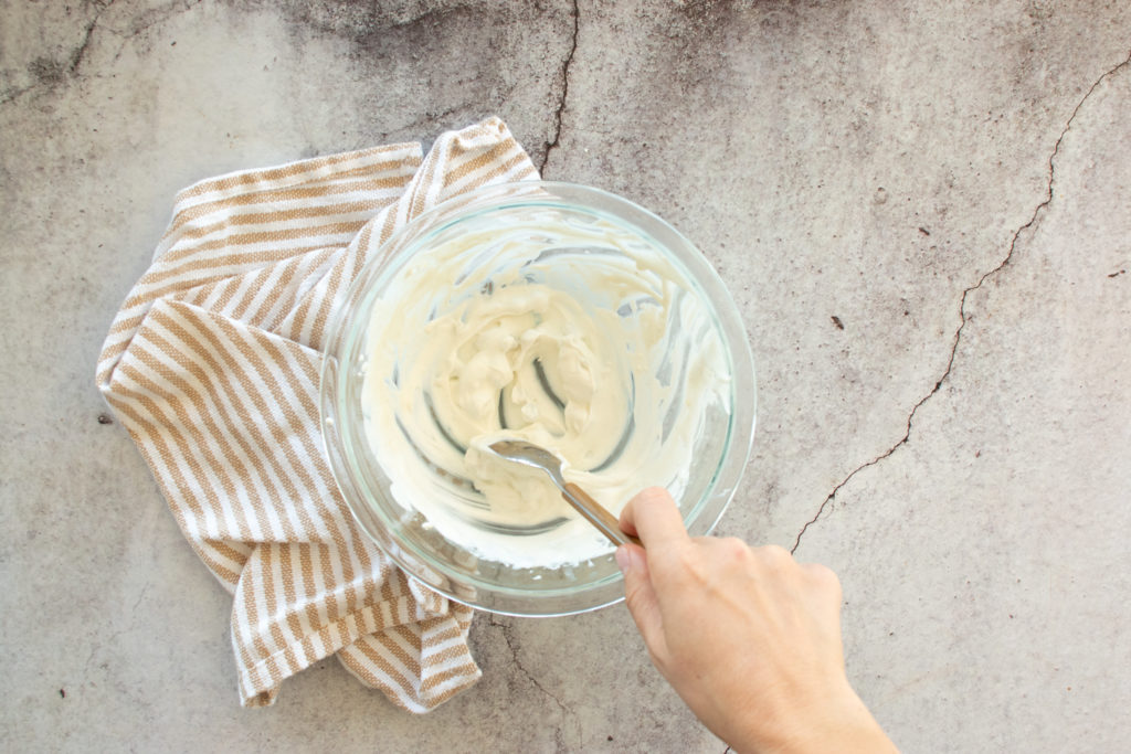 Rosemary Chicken with Blue Cheese Puree Bari Life