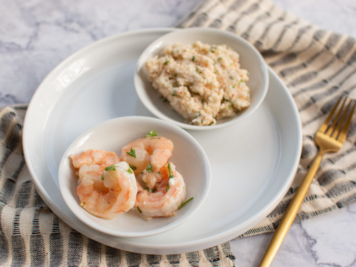 Creamy Shrimp Scampi Puree image