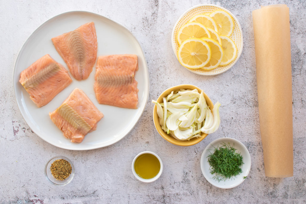 Salmon & Fennel en Papillote Bari Life