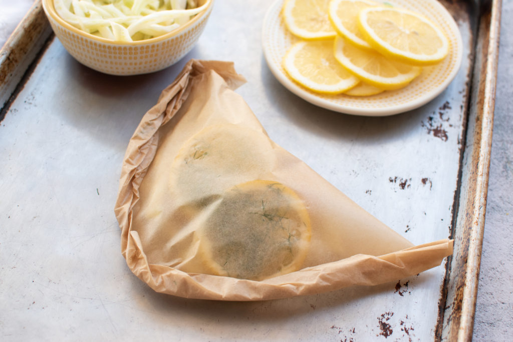 Salmon & Fennel en Papillote Bari Life