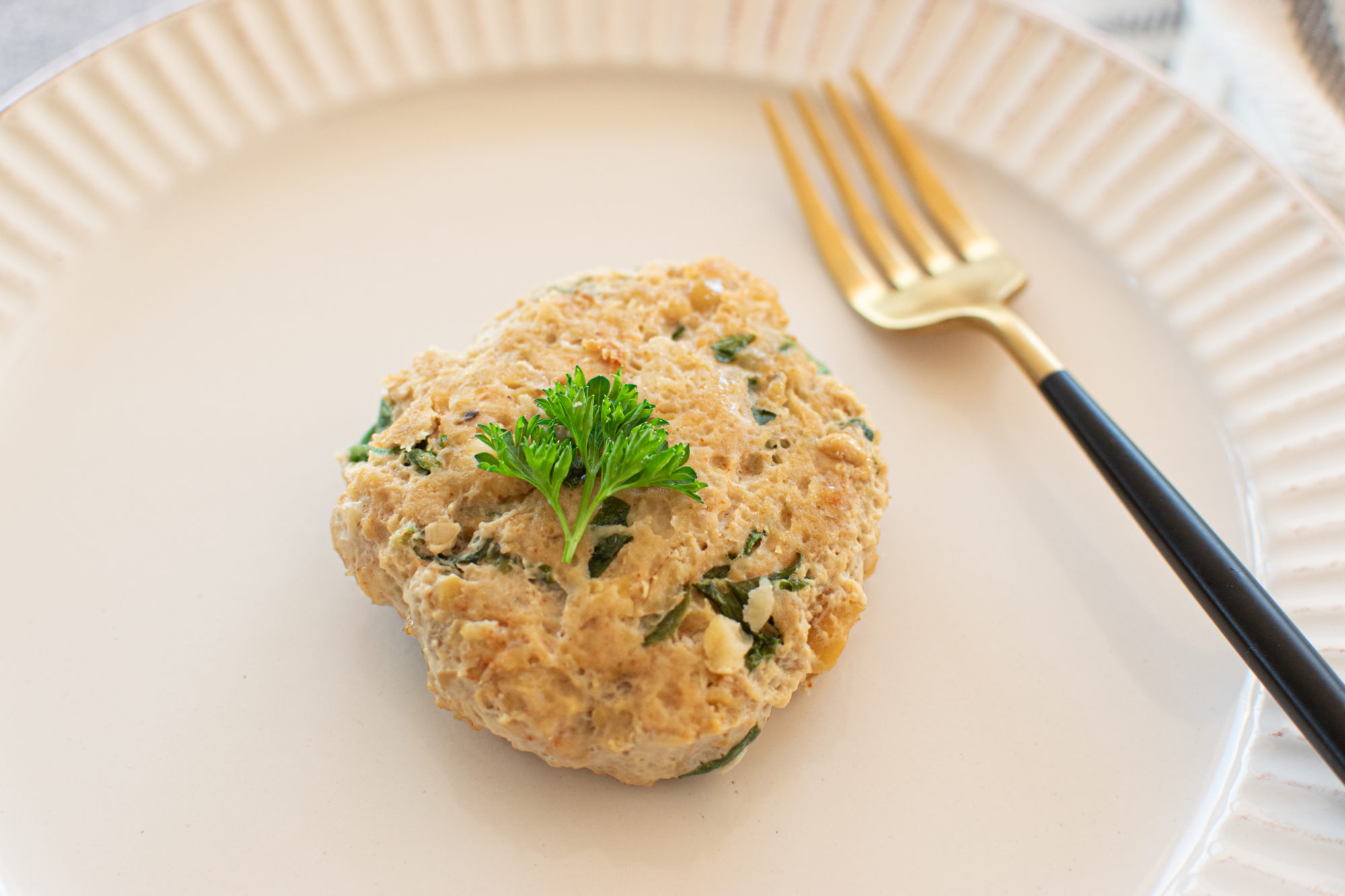 Spanakopita Chicken Patties with Chickpeas2