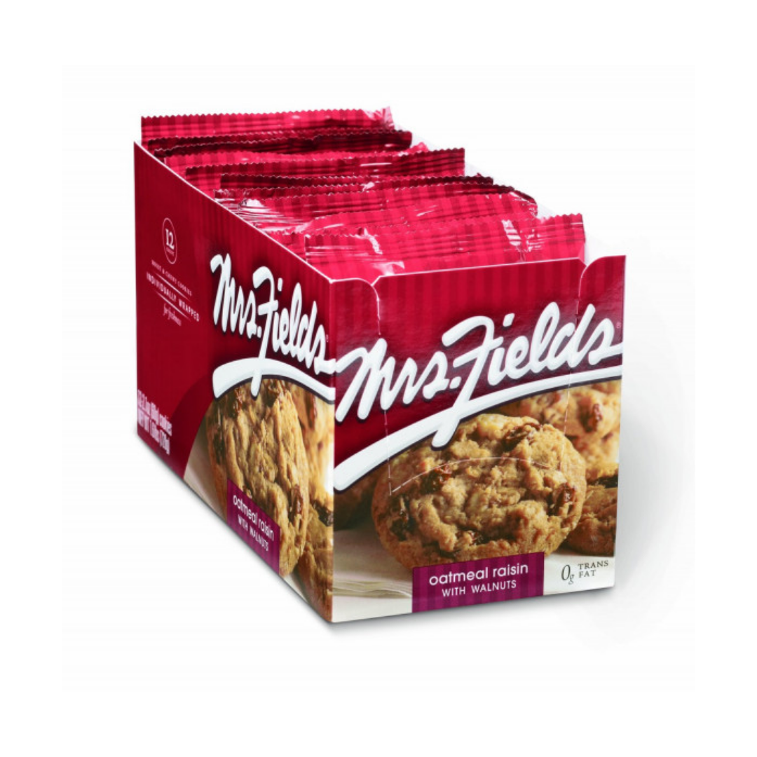 Mrs. Fields Oatmeal Raisin with Walnuts