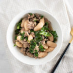 Braised White Beans with Sausage & Kale Bari Life