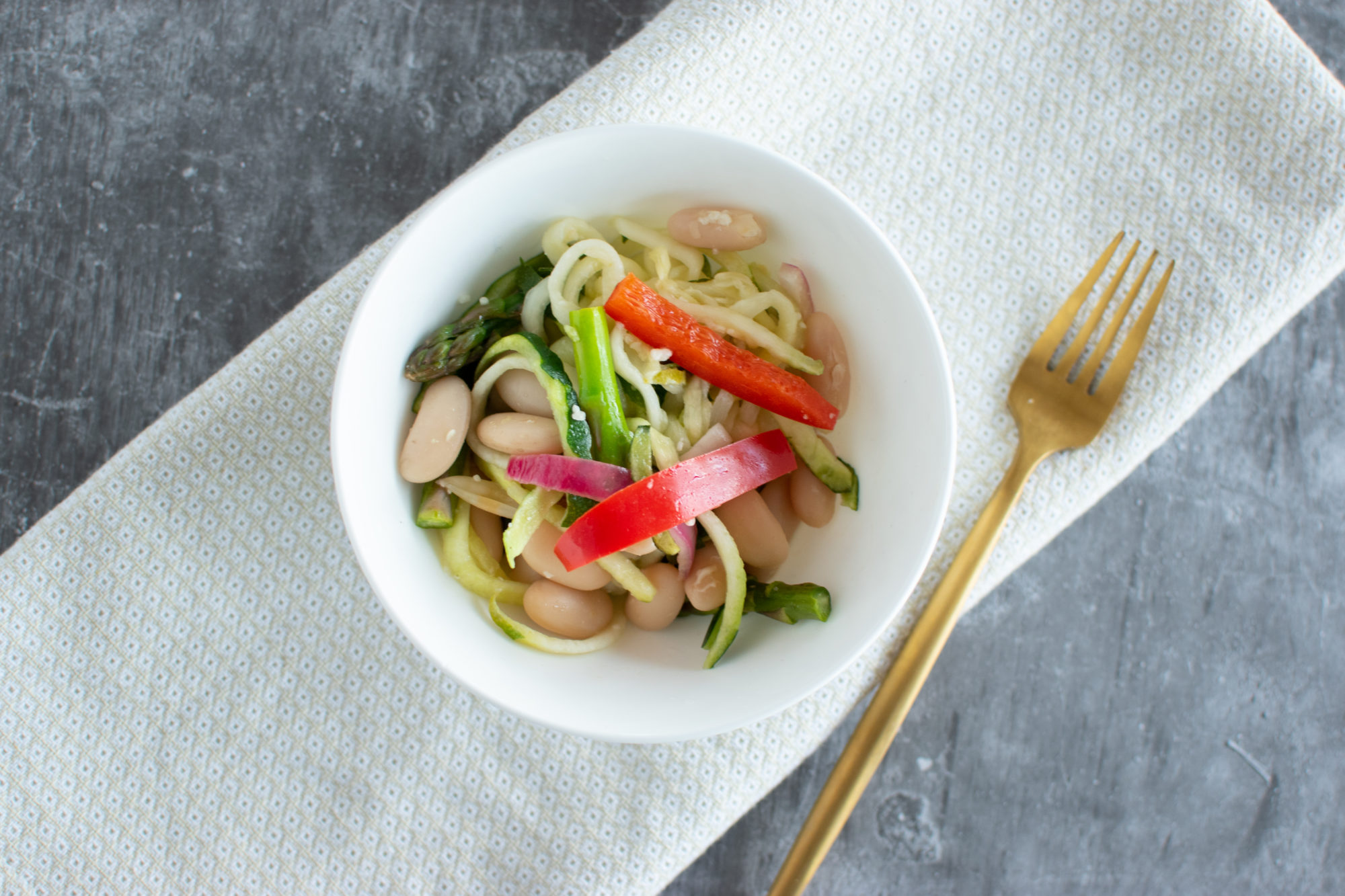 Grain free pasta primavera 6