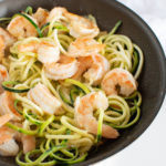 Lemon Tahini Shrimp over Zucchini Noodles Bari Life