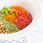 Stewed lentils and chickpeas 2