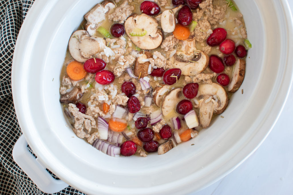 Slow Cooker Turkey & Cranberry Casserole Bari Life