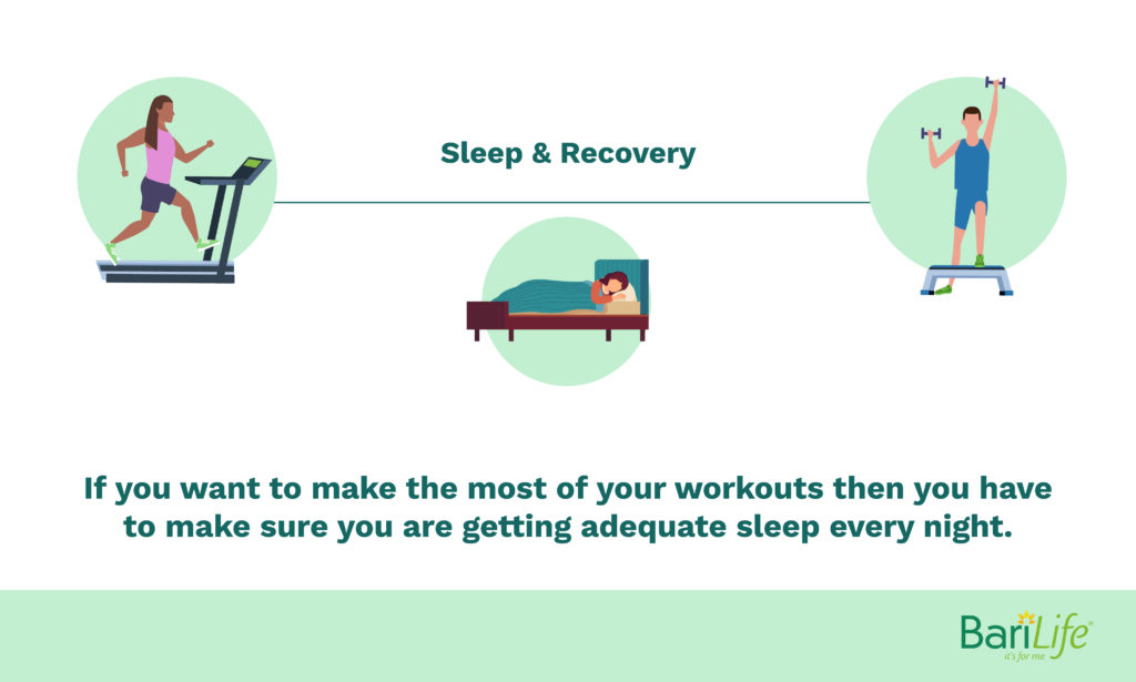 Sleep is important for gaining strength after gastric sleeve surgery