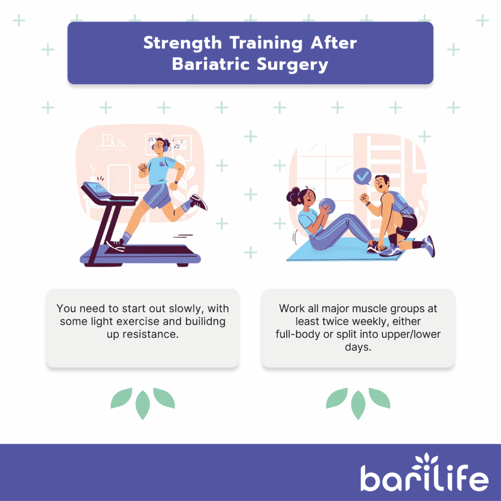 how to gain muscle after bariatric surgery