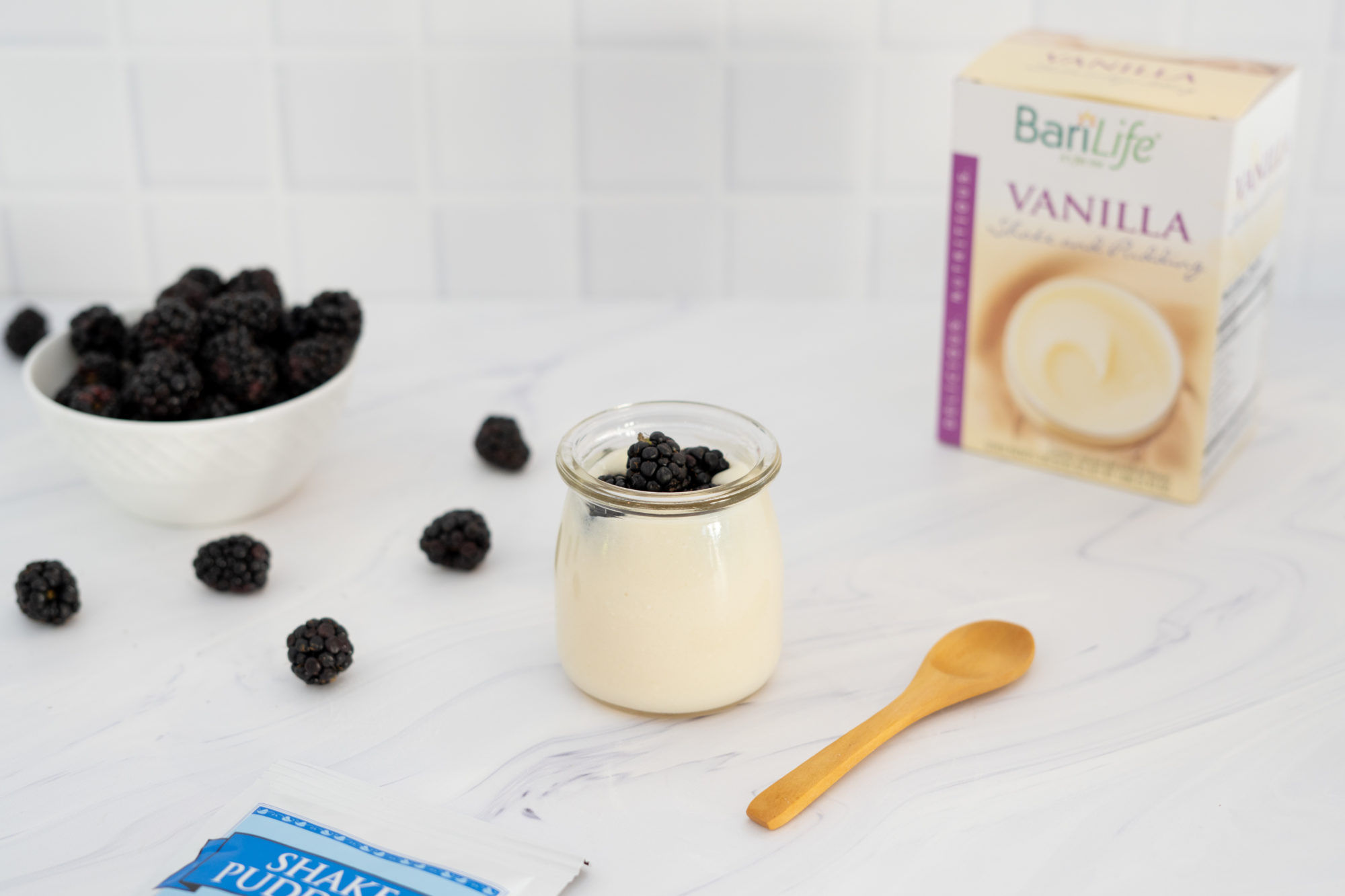 Blackberry Vanilla Pudding Bari Life