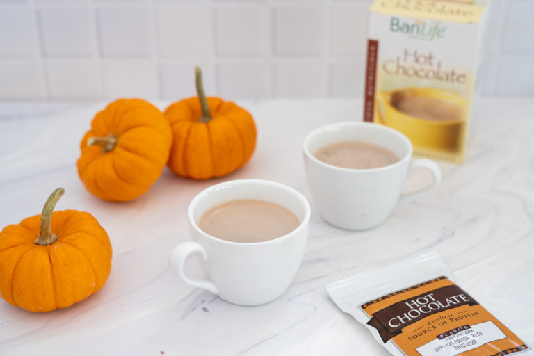 Pumpkin Spice Hot Chocolate