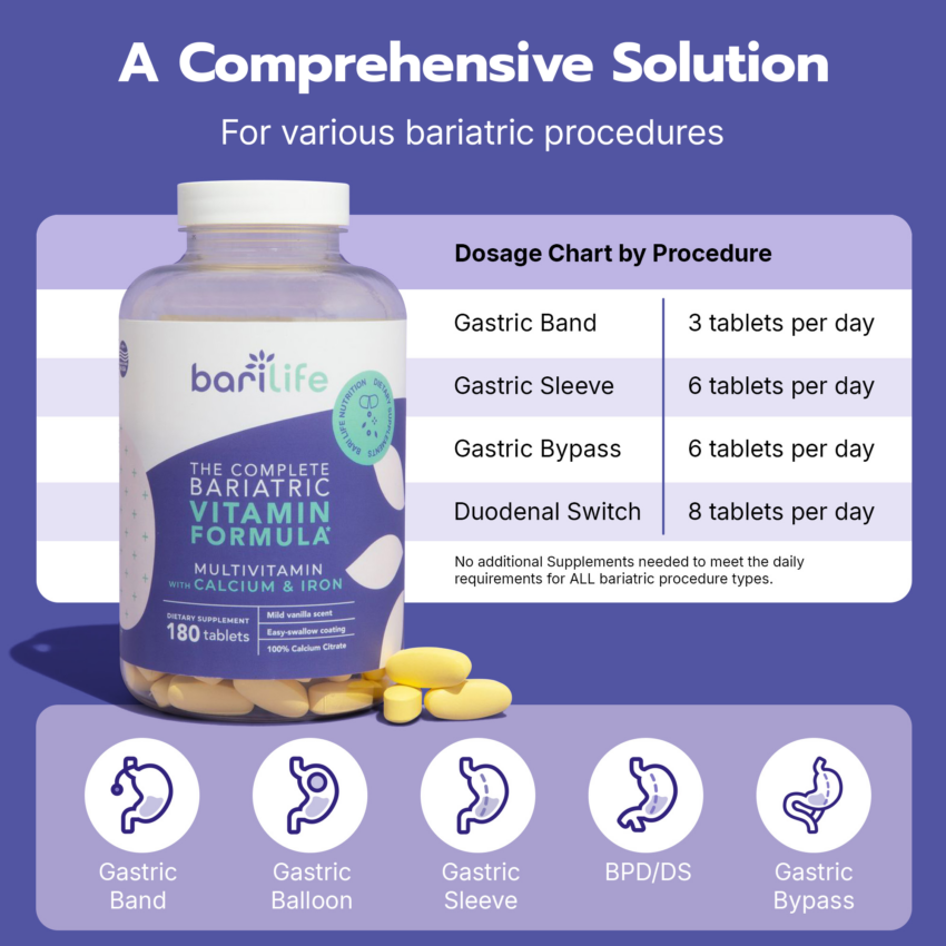 Complete Bariatric Vitamin Formula Tablets - Image 3