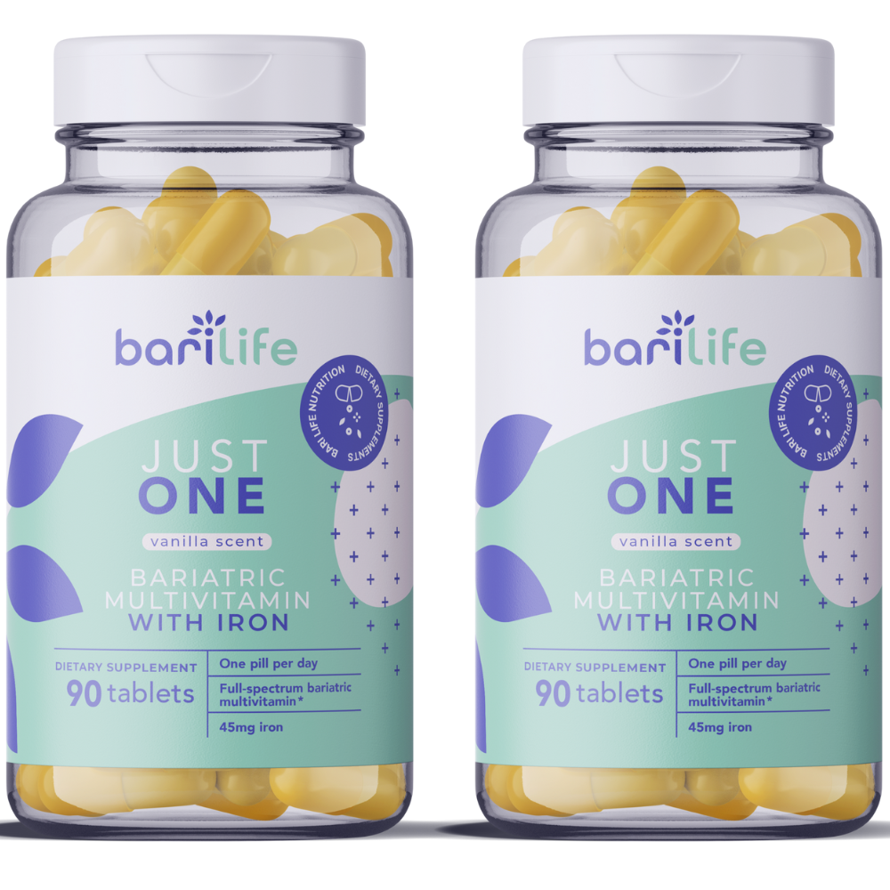 Bariatric Multivitamin with Iron (45mg) – JUST ONE - 6 Month Supply (Save 23%)
