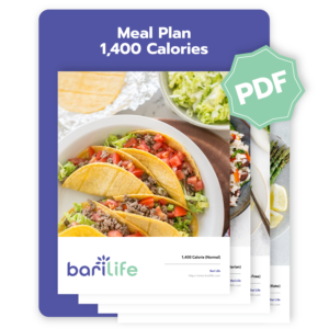 1400 Calories Meal Plan