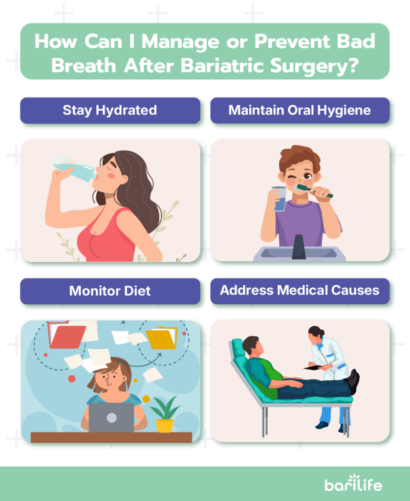 Why do I have a bad taste in my mouth after gastric bypass?