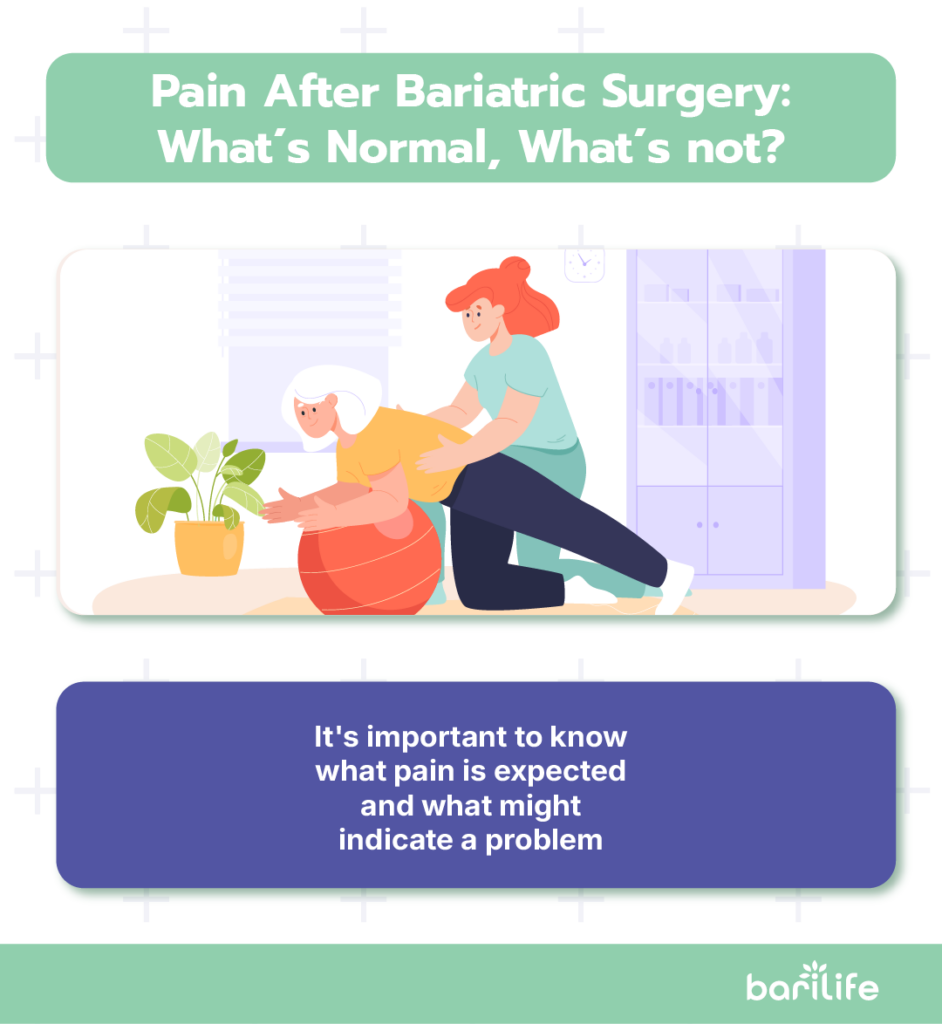 pain after bariatric surgery