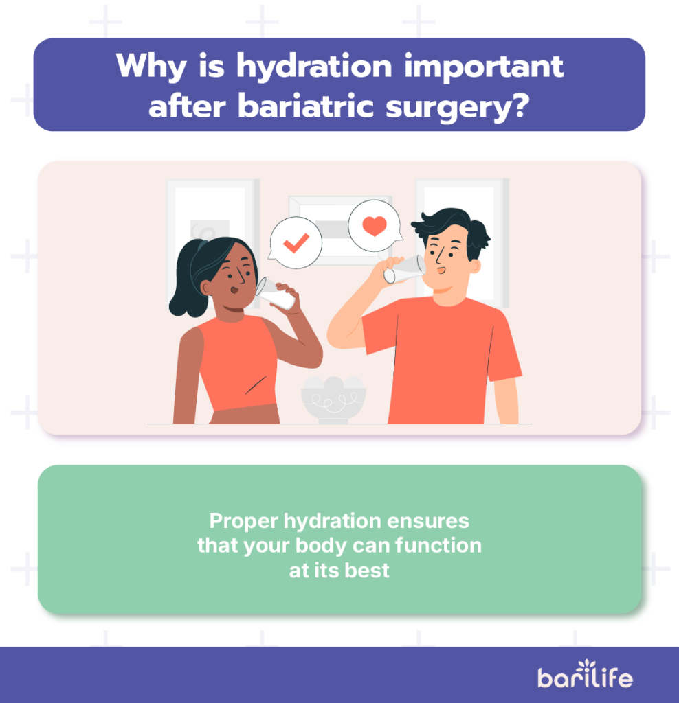 dehydration after bariatric surgery