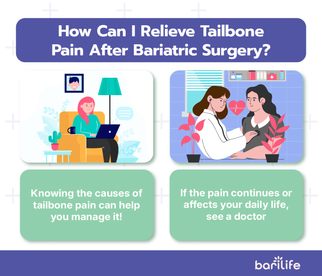 What is the fastest way to relieve tailbone pain?