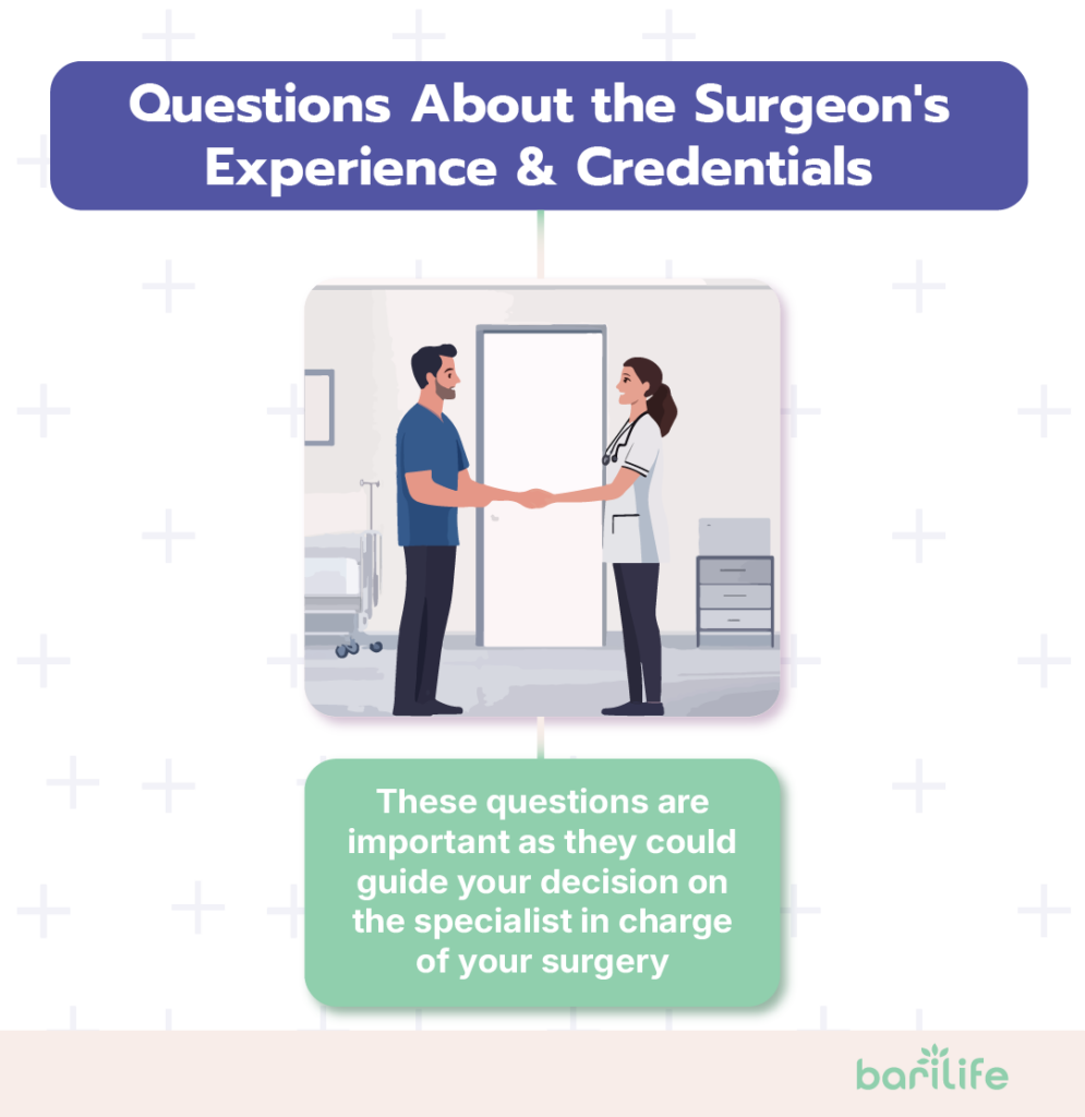 questions to ask bariatric surgeon
