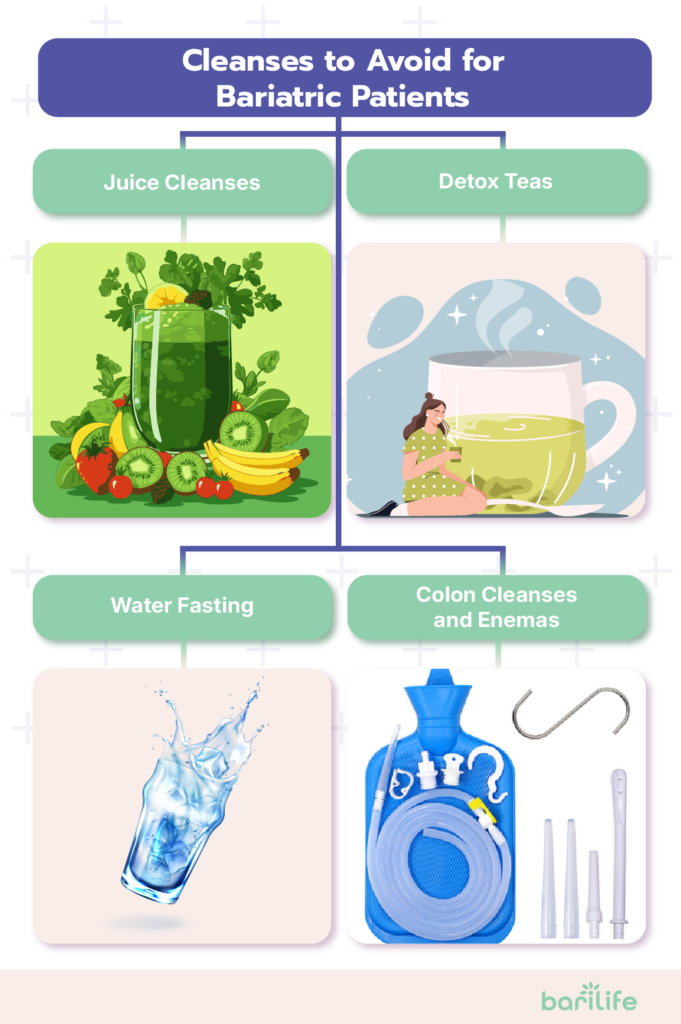 Can you do a cleanse after bariatric surgery?