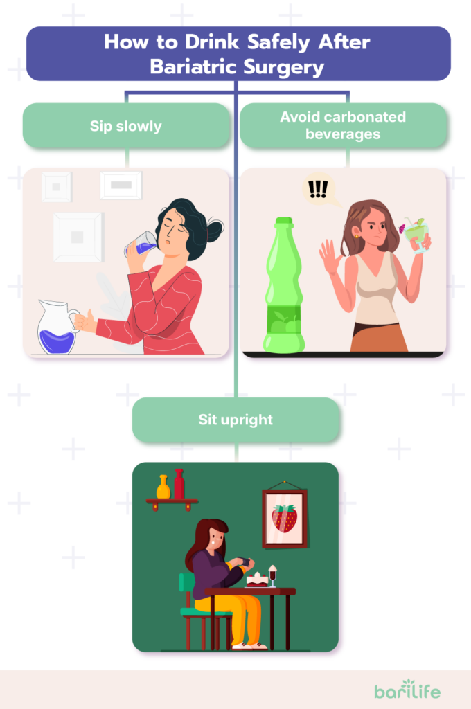 why can't you use a straw after bariatric surgery