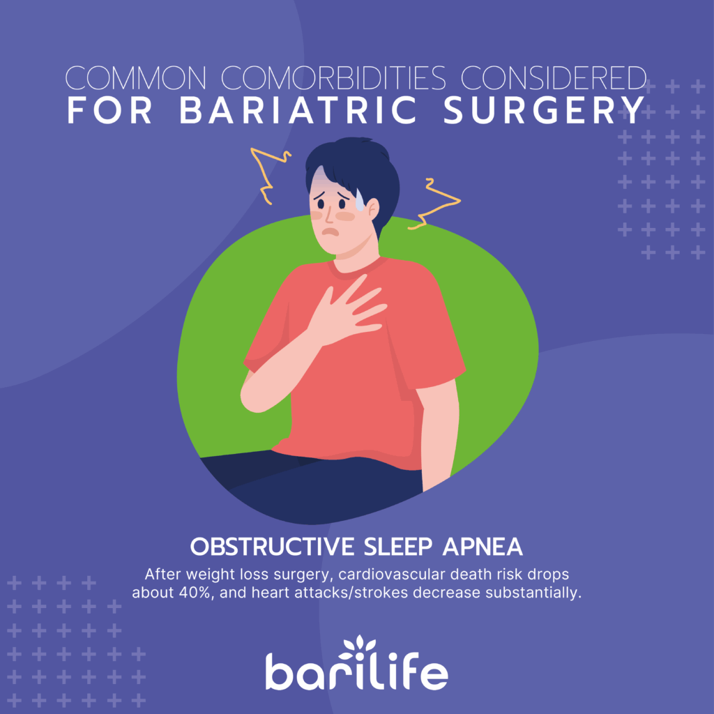 What are the comorbidities for weight loss surgery?