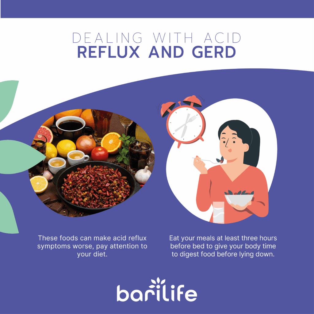 What is the best position to sleep after gastric bypass?