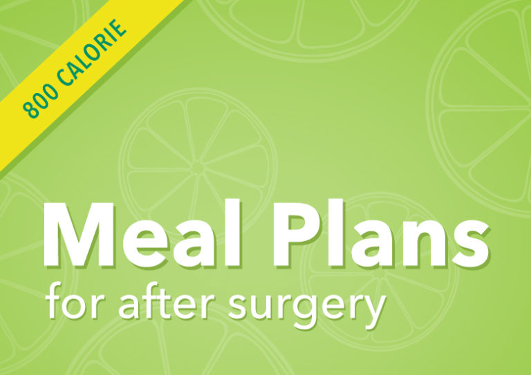 800 Calorie Meal Plan