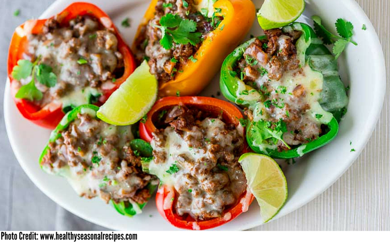 Stuffed Turkish Peppers - Happy Belly After