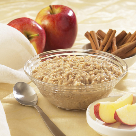 Apple Cinnamon Protein Oatmeal