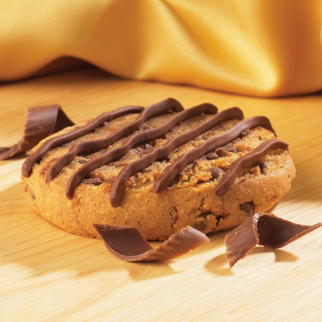 Chocolate Chip Protein Cookies with Icing