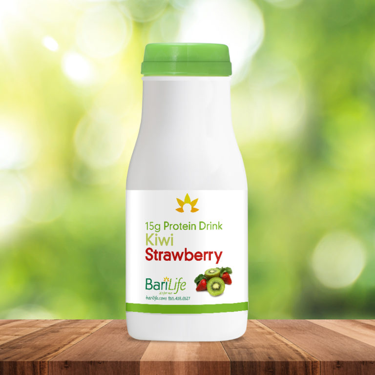 Instant Kiwi Strawberry Protein Drink Bottles